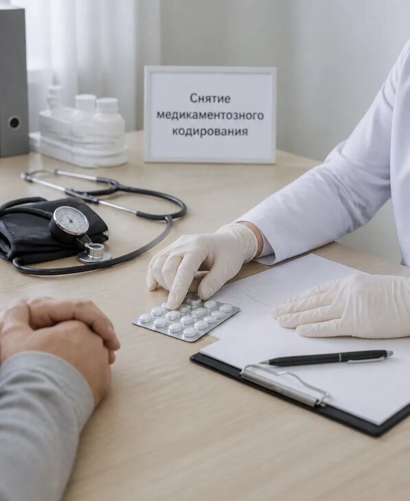 Снятие медикаментозного кодирования в Тюмени от 5104 р. | Медзона